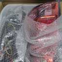 LED Tail Light Assemblies Compatible with 2005-2015 Toyota Tacoma, Left & Right Side Taillights Rear Brake Signals w/Bulbs and Harness, Replaces 81550-04150 81560-04150 (Red)