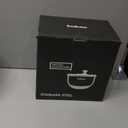 Stainless Steel Salad Spinner, 4.8 Qt Vegetable Washer, BPA-Free Lettuce Dryer with Crank Design, Dishwasher Safe, Non-Slip Base - Transparent Lid