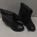 Luoika Women's Extra Wide Calf Knee High Boots, Wide Width Slouchy Knee-High Boots Chunky Pump Heel Plus Size Boots. 241201 Black 9XW