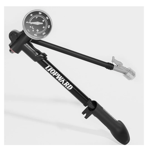 MTB Shock Pump 300 PSI, High Pressure Mountain Bikes Pump for Air Fork & Rear Suspension - Lightweight & Portable