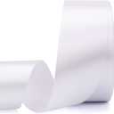 3 x 1-1/2 inch, White Ribbon for Gift Wrapping 50 Yards Perfect Wedding Party Wreath Sewing DIY Hair Accessories Decoration Floral Hair Balloons Other Projects