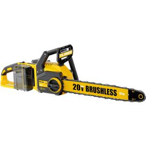 40V(20V*2) 16" Brushless Chainsaw Cordless, Electric Chainsaw Fully Compatible with DeWalt 20V MAX, Auto-Oiling, Tool-Free Tensioning, Safety Chain Brake, Batteries and Charger Not Included