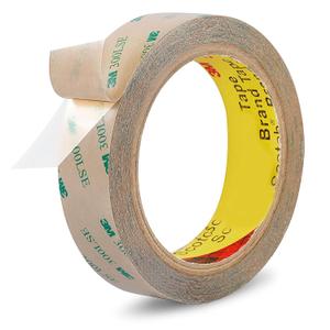 300LSE Double Side Tape Heavy Duty 36ft, Clear Mounting Tape Removable for Scrapbook,Transparent Sticky Tape Picture Hanging Strips, Adhesive Tape for LED Poster Art Craft (1in x 36ft)