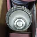 Elk and Friends 10oz Stainless Steel Kids + Toddler Drinking Cups | The Original Mason Jar with Sleeves + Lids | Silicone Straws | Smoothies | Storage Jar | Spill Resistant | Dishwasher Safe | 2 Pack (Plum/Lilac)