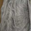 Witch Wig Old Lady Wig Women Long Grey Curly Costume Wig Cosplay Halloween Hair