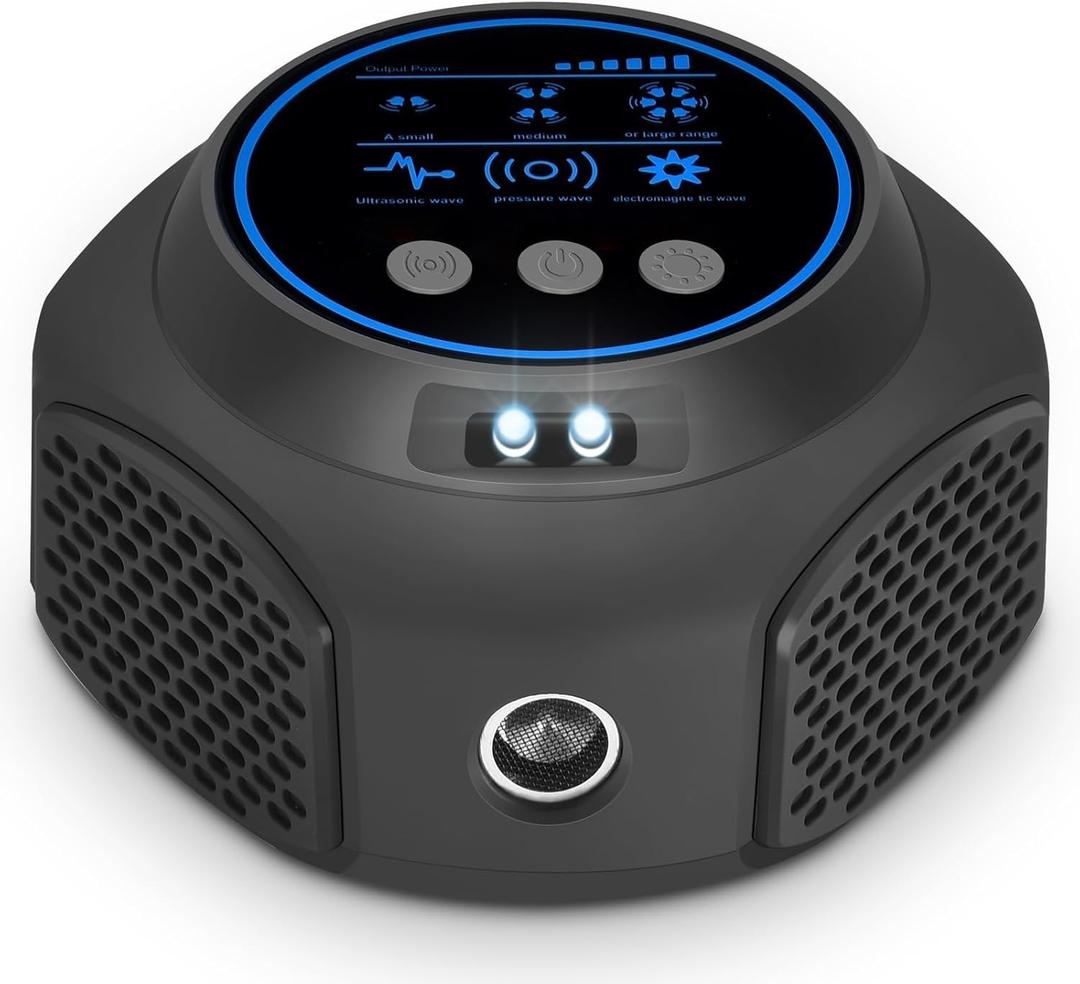 Ultrasonic Pest Repeller Indoor, Rodent Repeller Mice Repeller Plug in Mouse Deterrent Rat Control for House, Attic Basement Garage Barn RV