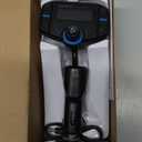 Sumind 2026 Upgraded Wireless Bluetooth Car Adapter FM Transmitter, 1.7'' LCD Display, Flexible Gooseneck, 20W QC3.0&Dual USB Ports, AUX Input/Output for Hands-Free Call, Micro /TF Card(Black,Normal)