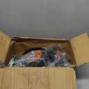 4 Pack 6" inch Swivel Pneumatic Air Caster Wheels, Knobby Tread Tire, Swivel Industrial, Heavy Duty, Farm Cart Lawn & Garden Wheels