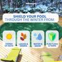 SWIMLINE Supreme Guard Above Ground Pool Cover for 18x24 Ft Oval Pools