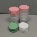 UMETASS Food Storage Containers 12 Pack 5.4 oz Freezer Storage Containers with Twist Top Lids, Leakproof, BPA Free, Microwave & Dishwasher Safe Takeout Container - Ideal for Soup and More