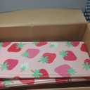 Wildkin Baby Play Mat  Large Waterproof Foldable Foam Mat for Infants & Toddlers - Strawberry Patch