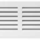 Cold Air Return Wall Vent Cover - 6x30 Inch, Fits 6"x30" Wall Opening, Screwless EZClip Installation, Easy DIY Sidewall Grille, White (IGFPD630R-WH)
