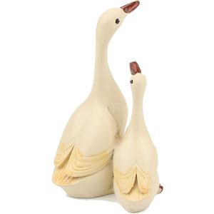 Small Goose Figurine Statue Farm Christmas Farm Animal Decorations Rustic Farmhouse Decor Desk Tabletop Children Room Ornaments