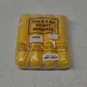 36 Pieces 3.1 Inch Empty Easter Eggs Plastic Fillable Eggs Toy Bulk for Easter Filling Candy Basket Stuffers, Crafts Party Favor(Yellow)