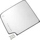 Driver Side Towing Mirror Glass for Chevy Silverado GMC Sierra 1500 2014-2018 Upper Left Side Tow Mirror Glass Replacement for Silverado Sierra 2500 3500 HD 2015-2018, L