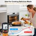 Ketotek Digital Infrared Thermometer Temperature Gun -58F to 1112 F(-50C to 600C) Handheld Non Contact IR Laser Thermometer KT600Y for Cooking Meat Refrigerator Pool Pizza Oven BBQ Food (Orange)
