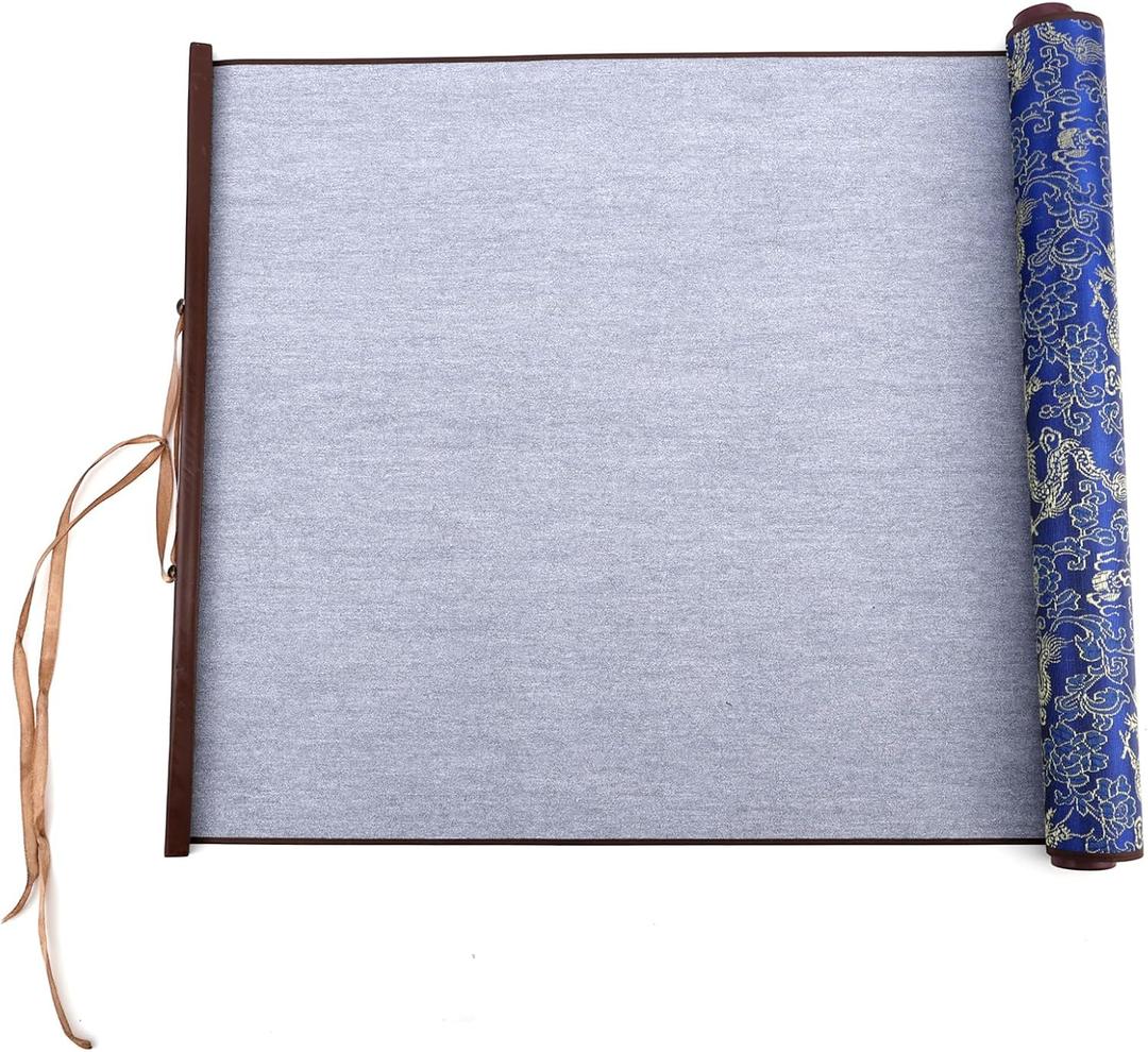 2pcs Magic Canvas Paint with Water, Reusable Calligraphy Cloths Magic Drawing Supplies No Ink or Paper Waste for Chinese Calligraphy Practice & Ink Painting