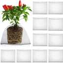 10 Pcs Root Guard Gopher Proof Wire Basket Stainless Steel Gopher Baskets Planter Cages for Planting Underground Knitted Wire Plant Protector Garden Netting for Root Protection(10 Gallon)