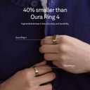 Oura Ring 5 Smart Wearable - Deep Rose - Size 7 - Fitness & Sleep Tracker
