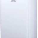 BLACK Smart Portable Air Conditioner, 12,000 BTU for Rooms up to 550 Sq. Ft., Smart Portable AC with Follow Me Remote and Window Kit, White