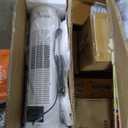 HETRAROOT Outdoor Heaters for Patio w/4 Modes, 350Sq.ft 1S Heating, 1500W PTC Ceramic Electric Patio Heater, Overheating & Tip-Over Protection, 70° Oscillating Space Heaters for Indoor Use Large Room