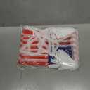 60PCS American flag, Independence Day Banner American Flag, 65Ft American flag Banner, Very Suitable for Outside Patriotic Events, Sports, Inside Outside Bars Decorations (Red)