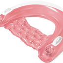 Intex 58859EP Sit 'N Float Inflatable Pool Float: Pool Lounge with Built-in Cup Holders  Heavy-Duty Handles  220lb Weight Capacity  58" x 39"  Colors May Vary