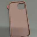 Cases for iPhone 15, Luxury Glitter 3D Rhinestone Bow Phone Cover Soft Litchi Pattern Protective Phone Case for iPhone 15 6.1" 2023 (Pink)