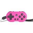 CRKD ATOM - Collectible Keychain Controller for Nintendo Switch, PC, Mac, Mobile and Smart TV (Hot Pink)