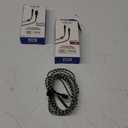 ZGear 10ft USB-A to USB-C Braided Sync & Charge Cable - Black/Silver, Pack Of 2