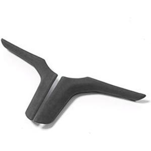 BETTERHUMZ Car Steering Wheel Decoration Trim Sticker Compatible with BMW G20 M340i G28 G30 G32 G11 G12 G01 X3 G01 G02 X4 G05 X5 X6 M G07 X7 Compatible with Alcantara Interior Accessories (Black)