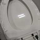 KOHLER K-4774-0 Brevia Elongated White Toilet Seat with Quick-Release Hinges And Quick-Attach Hardware For Easy Clean, White