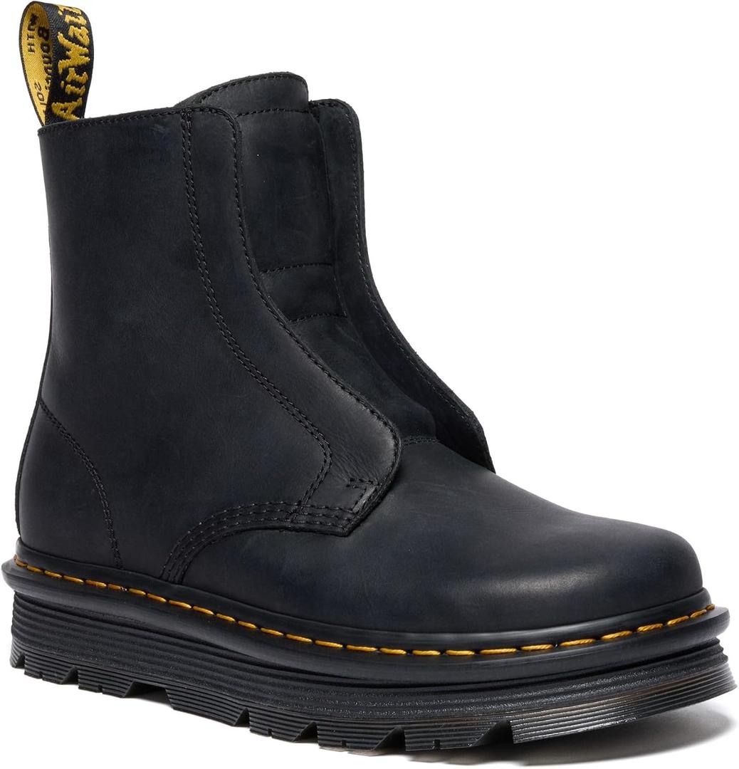 Dr. Martens unisex-adult Zebzag Laceless Boot, US M 11