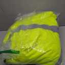 SKSAFETY High Visibility Reflective Jackets for Men, Waterproof Class 3 Safety Jacket with Pockets, Hi Vis Yellow Coats with Black Bottom, Mens Work Construction Coats for Cold Weather, XL, 1 Pack