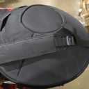 Handpan 22 Inches Drum Set, 440Hz 10 Notes Hand Drum Instrument, Premium Steel Hand Drum, Includes Carrying Case, Drumsticks, Spiral Wraps, Instruction Guide