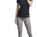 Russell Athletic Women's Women's Cotton Performance T-Shirts (Black, XL)