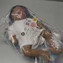 BABESIDE Lifelike Reborn Black Girl- 18-Inch Realistic Newborn Real Life Baby Dolls with Clothes and Toy Gift for Kids Age 3+