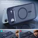 ESR for iPhone Air Case, Camera Control, Compatible with MagSafe, Shockproof Military-Grade Protection, Magnetic Phone Case for iPhone 17 Air Case, Frosted Blue