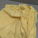 Pleated Bed Skirt Queen Size - 3 Sided Pleated Bed Skirt - 12 Inch, Yellow