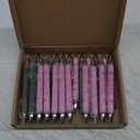 24 Pcs Witch Pens Bulk Princess and Witch Party Favors Pink and Green Gift Pens Set for Friends Girls Friendship Matching Office School for Party Supplies Decorations Gifts