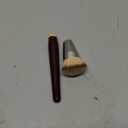 BK BEAUTY BRUSHES - 101 CONTOURED FOUNDATION BRUSH - Contoured Foundation Brush - Foundation Makeup Brushes - Face Brush For Liquid Or Cream Foundations