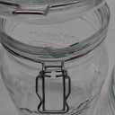 Mason Craft & More 4PC Glass Jumbo Clamp Jar Set