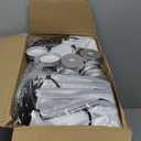 40 Pcs Drawstring Bag Set 14.2 oz 20 Reusable Tumbler Clear Plastic Drinking Cups with Lids and Straws Tumbler 20 Goodie Gift Bag for School Team Coach Gift Party Supplies