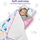 Toddler Nap Mat with Pillow and Blanket, Soft Sleeping Bag for Kids Boys and Girls, Slumber Bags Kids for Preschool, Daycare, Travel, Camping, 54" x 33" Great for Ages 3 Plus (Pink)