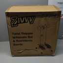 ZIWWVY Stepper Machine with Resistance Bands, Mini Stepper with 300LBS Weight Capacity, Twist Stepper for Full Body Workout, Adjustable Step Height, Smooth and Quiet, Step Machine for Men Women