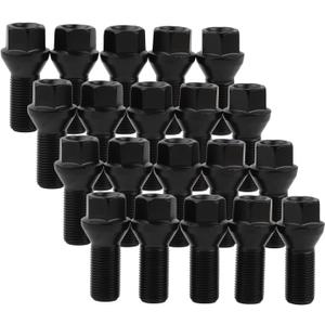 14mm x 1.25 Wheel Lug Bolts OE Factory Lug Studs 36136781151 Compatible with F30 F35 F10 F25 X3 E70 X5, Pack of 20