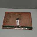 DTangLsm for MacBook Pro 13 inch Case M2 2025 2024-2016 A2338 M1 A2289 A2251 A2159 A1989 A1706 A1708, Elegant Retro Leather Hard Shell Cover for MacBook Pro Case + Keyboard Cover,Brown Embossed Floral