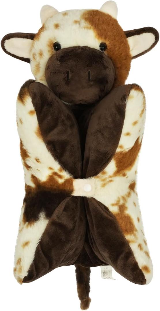 15 Cute Cow Stuffed Animal Pillow - Washable Plush Toy for Kids & Adults, Multi- Purpose Plush Pillow for Sleep, Play, Travel & Decor, Gift for Boys & Girls Age3+