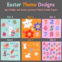 Waybla Easter Baby Toys, Easter Tissue Box Montessori Toy, Soft Stuffed High Contrast Crinkle Infant Sensory Early Learning Easter Toys, Easter Gifts, Easter Basket Stuffers for Babies 12+ Months, Medium, Small