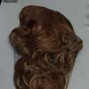 yuehong Women Long Dark Brown Blonde Curly Wig 70s80s Disco Costume hair Vintage Feathered Singer Cosplay Costume Wig